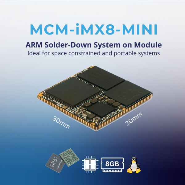 MCM-iMX8M-Mini: NXP i.MX8M Mini SOM